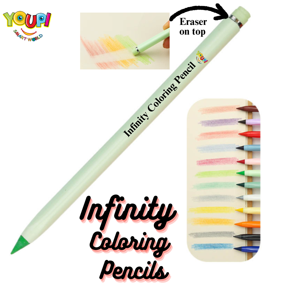 Infinity Coloring Pencils (Set of 8 colors)
