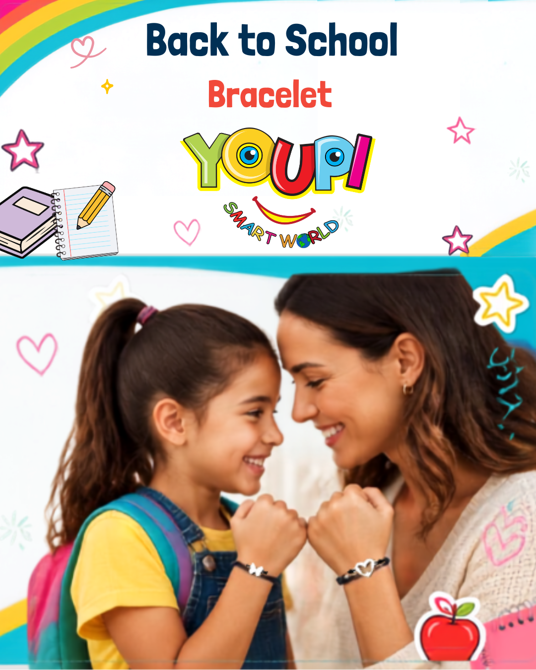Back-to-School Bracelet Butterfly