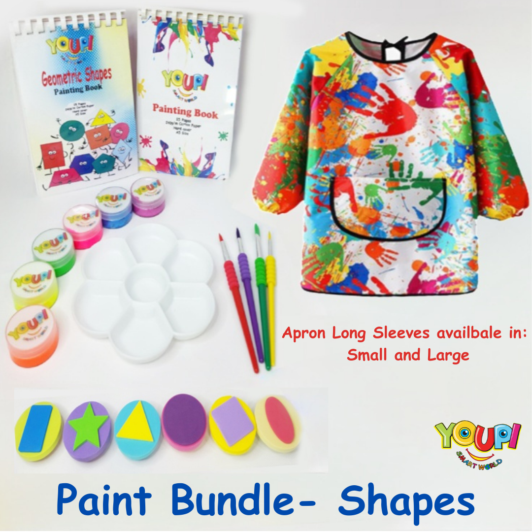 The Paint Bundle (with sleeves)- Shapes