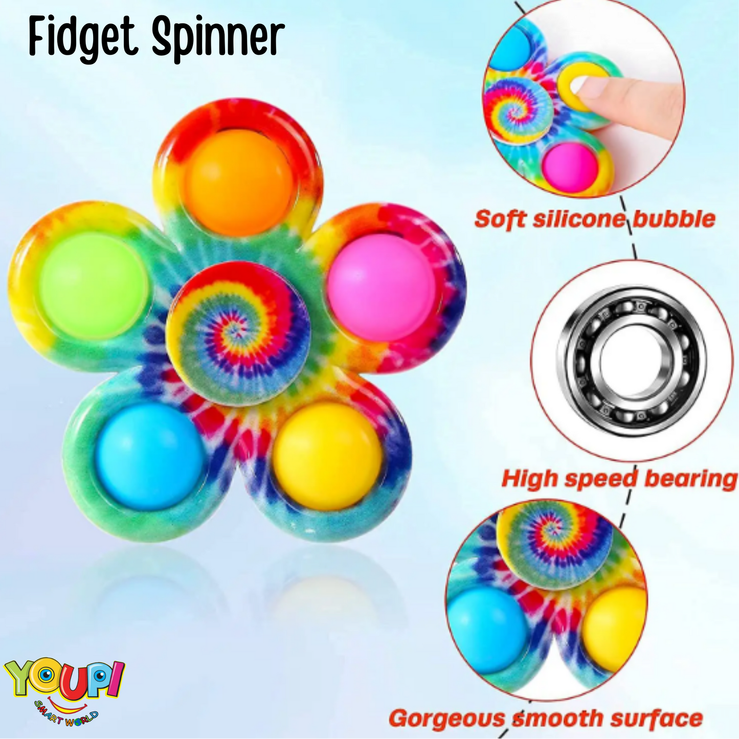 Fidget Pop-it Spinner