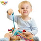 Baby Silicon Push-Pull String Toy