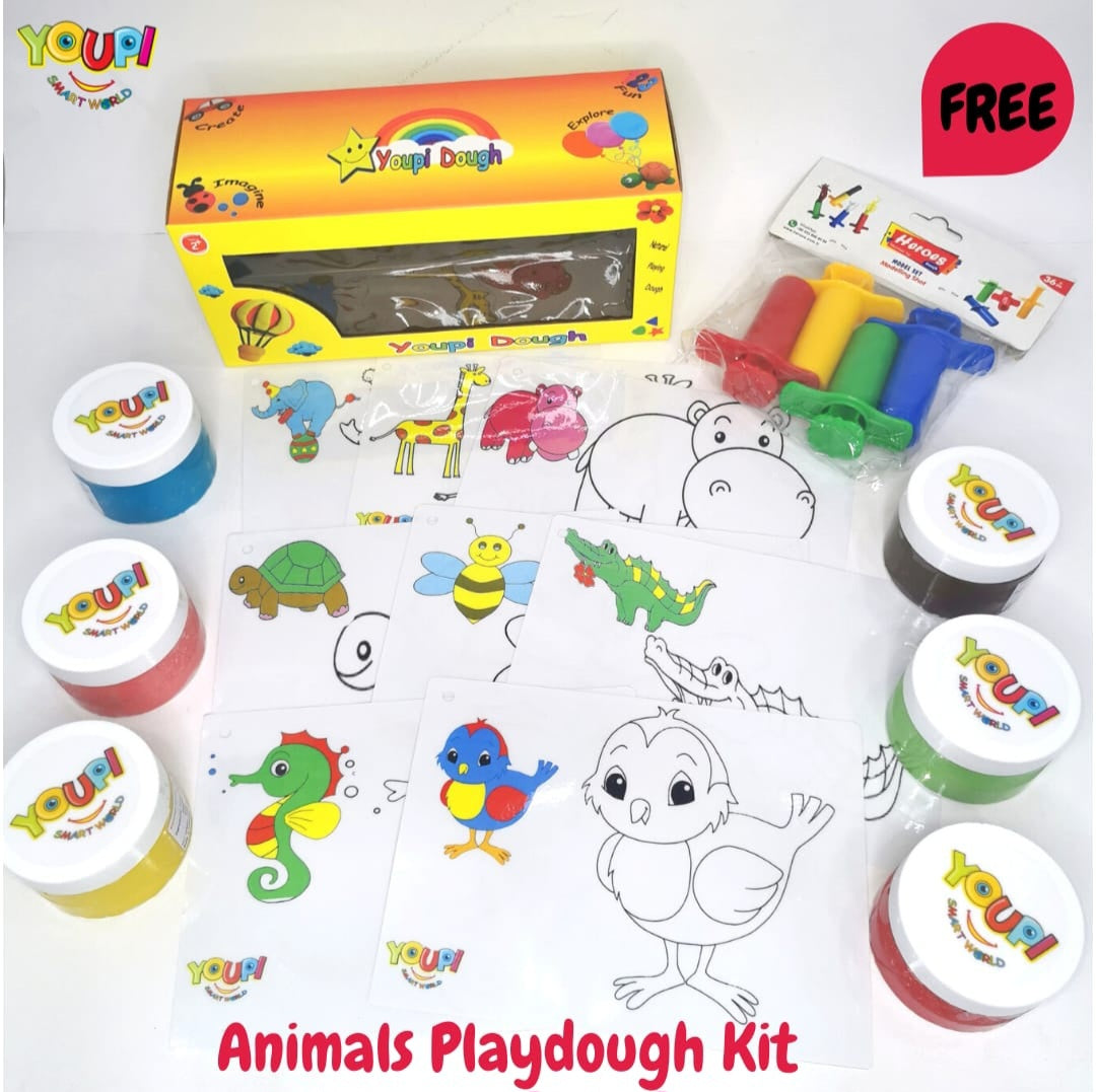 Animals Playdough Kit