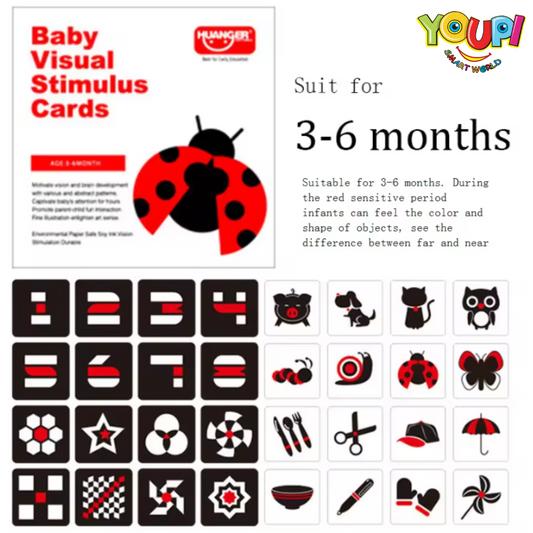 Visual Baby Stimulus Cards (3-6 months)