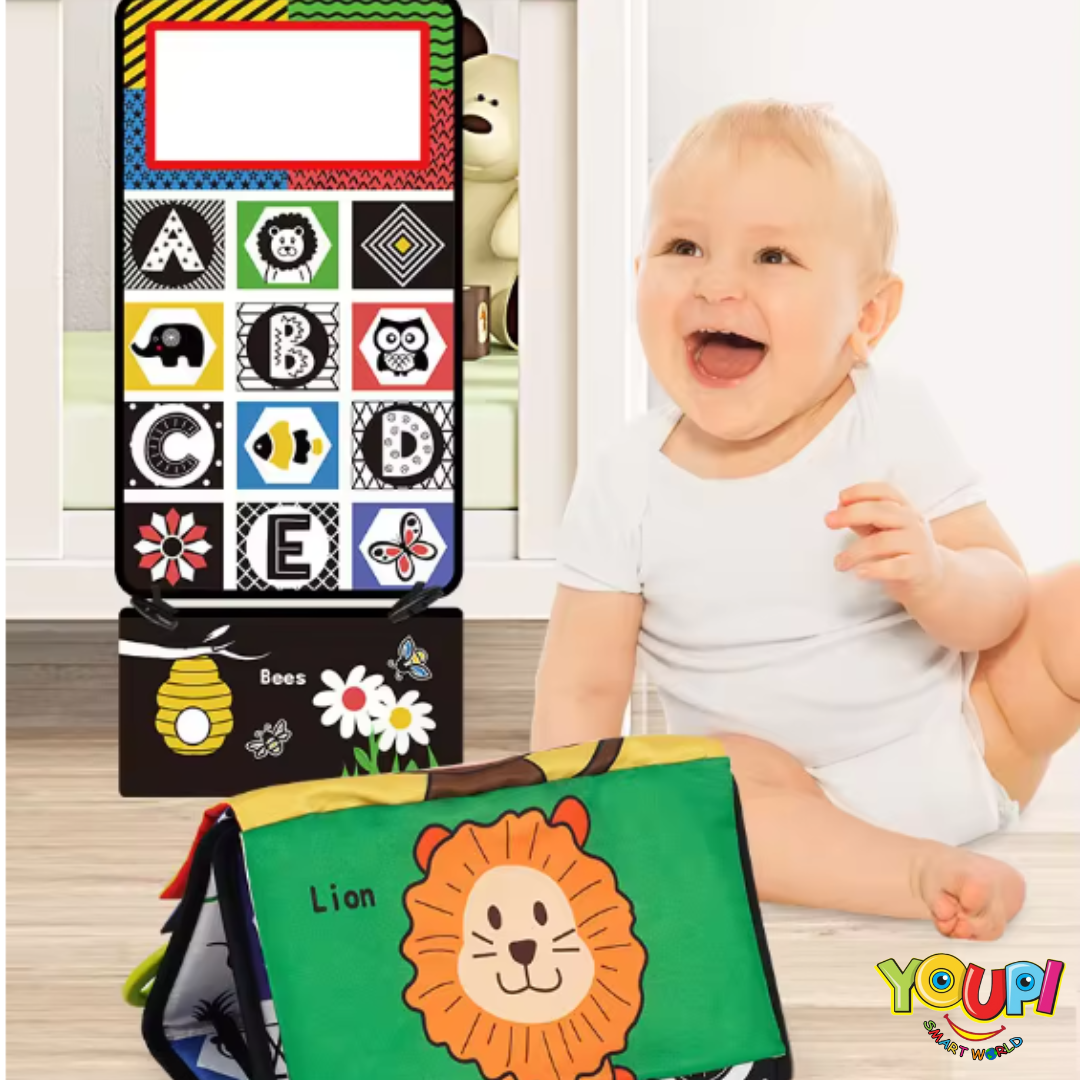 Tummy Time Baby Flip-Floor Activity Mirror