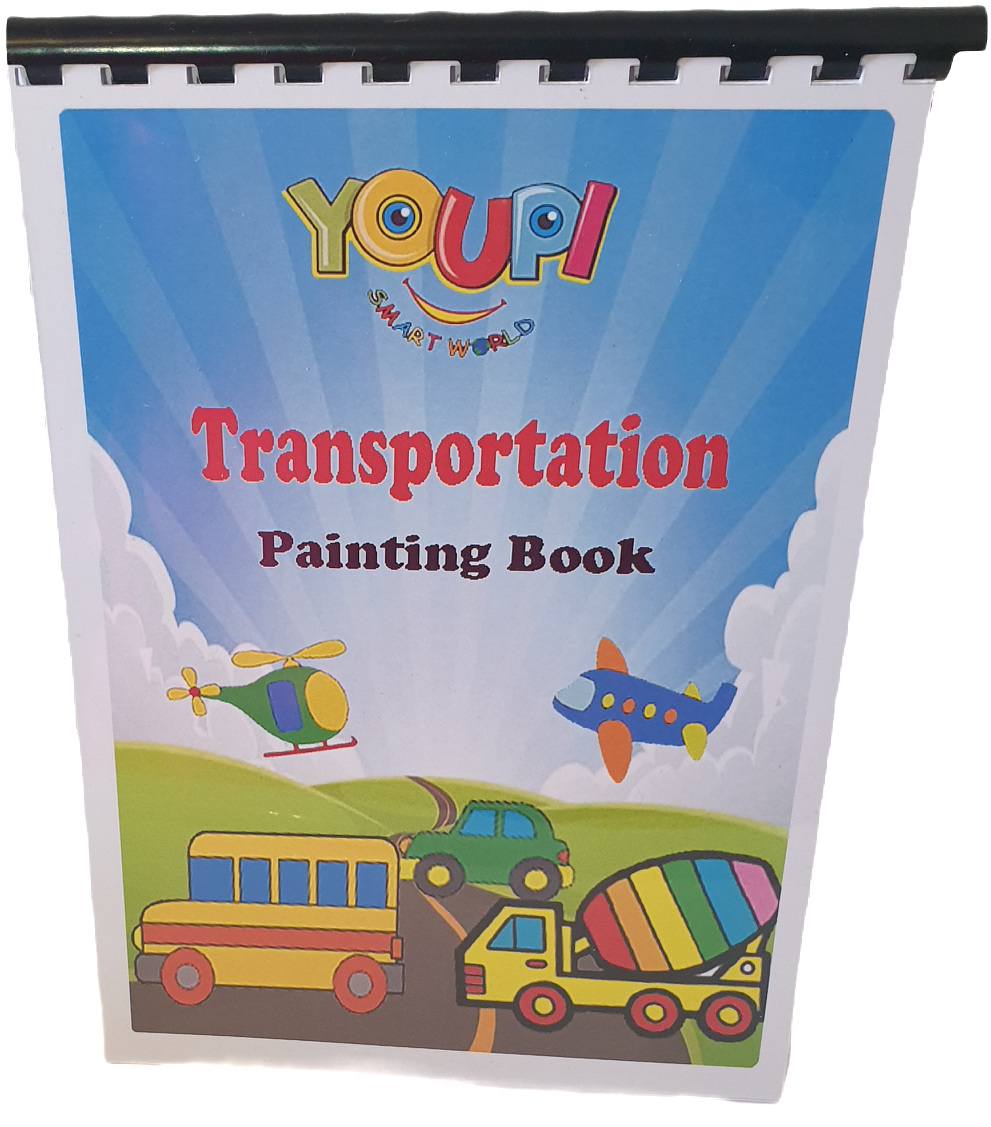 Transportation Coloring Booklet