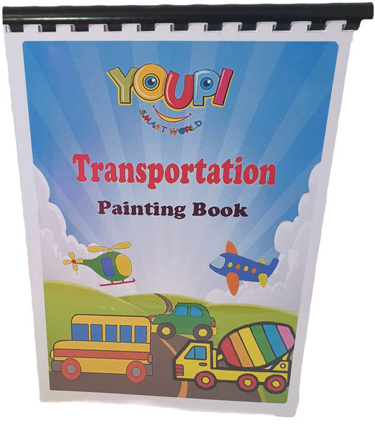 Transportation Coloring Booklet