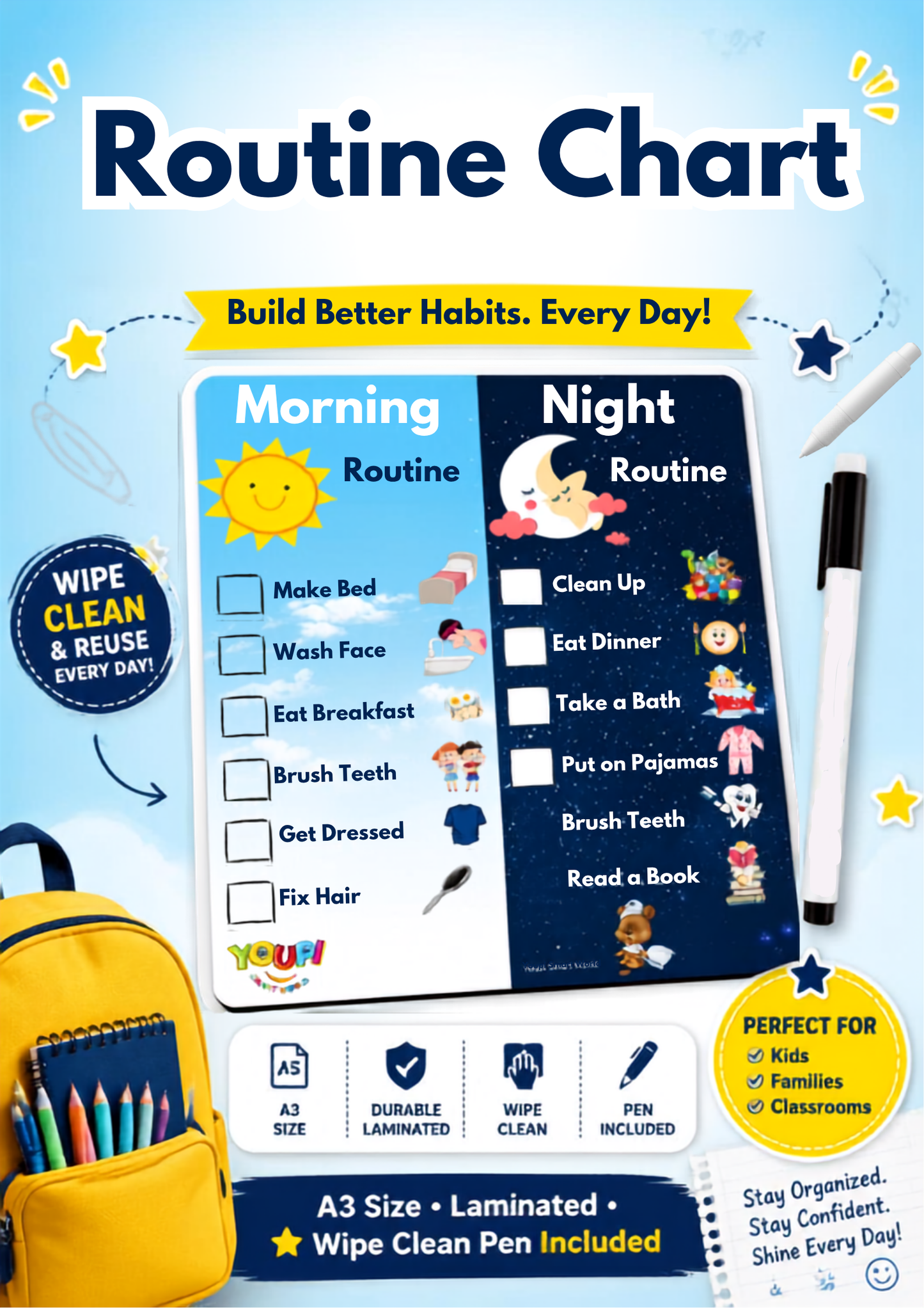 My Morning and Night Routine