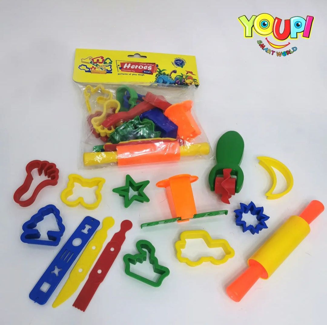 Playdough Small Shapes Molds