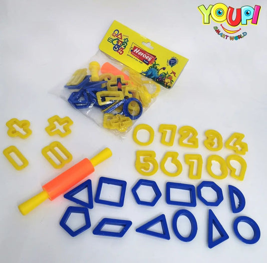 Playdough Numbers Molds