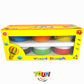 100% Natural Playdough Set of 6