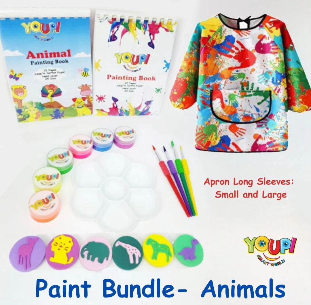 The Paint Bundle (with sleeves)- Animals